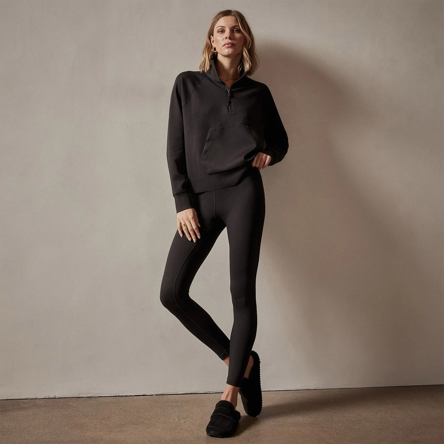 High Rise Leggings - Black sold by James Perse