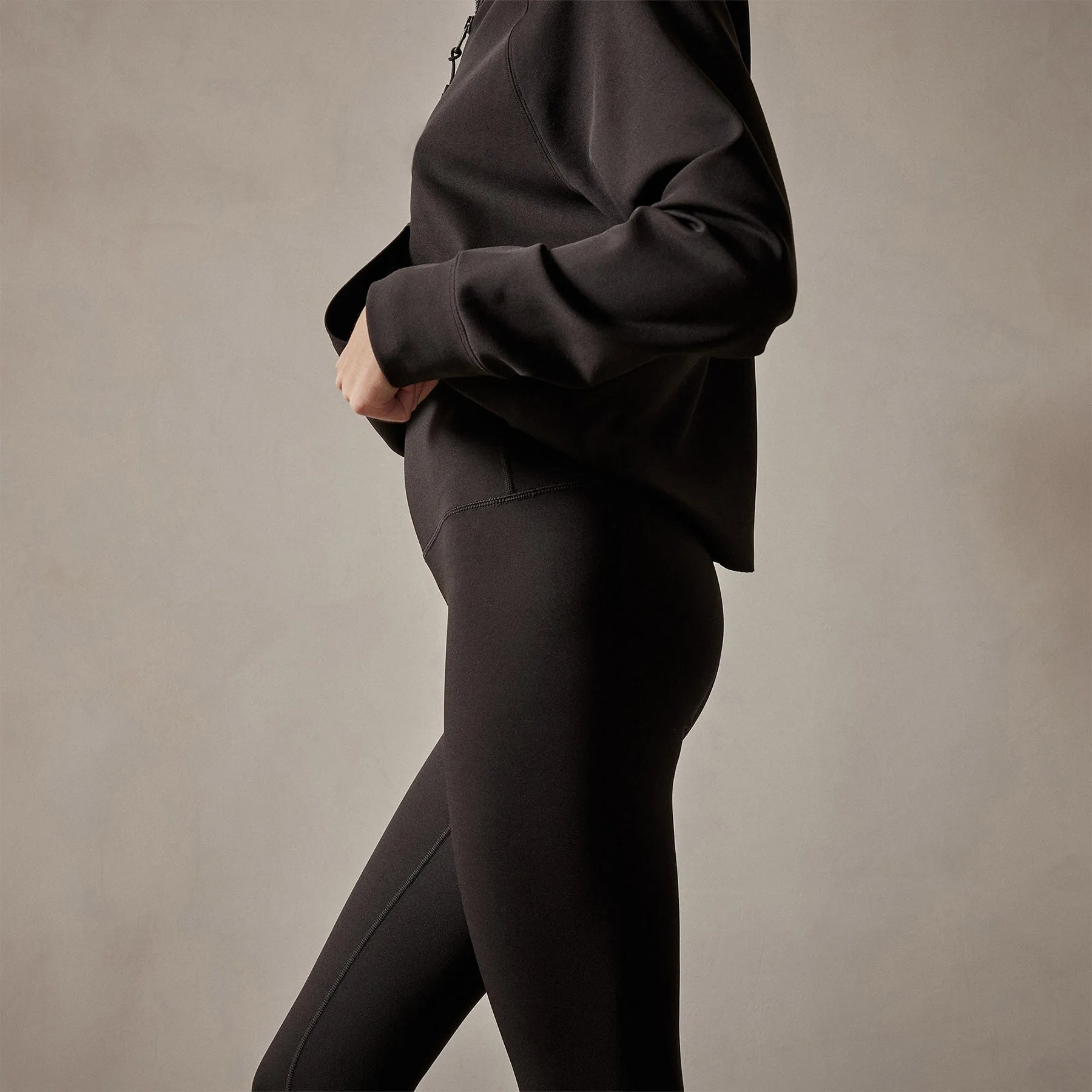 High Rise Leggings - Black sold by James Perse product image thumbnail 2