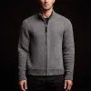 Cashmere Blend Zip Cardigan - Flint sold by James Perse