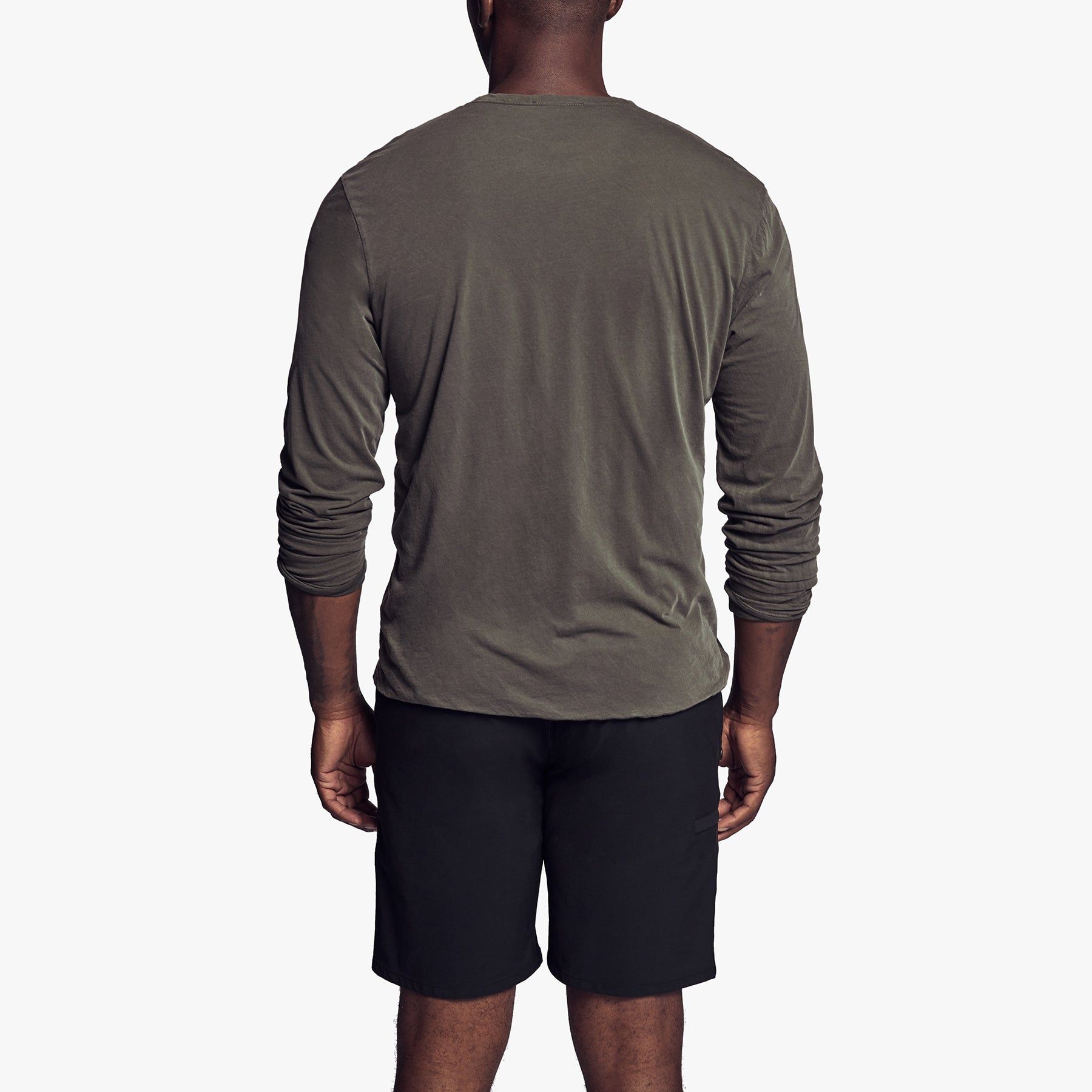 Double Layer Camo Lined Crew - Tent/Tent Camo sold by James Perse product image thumbnail 4