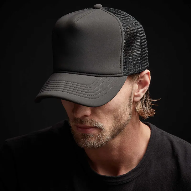 Scuba Trucker Hat - Carbon Grey sold by James Perse