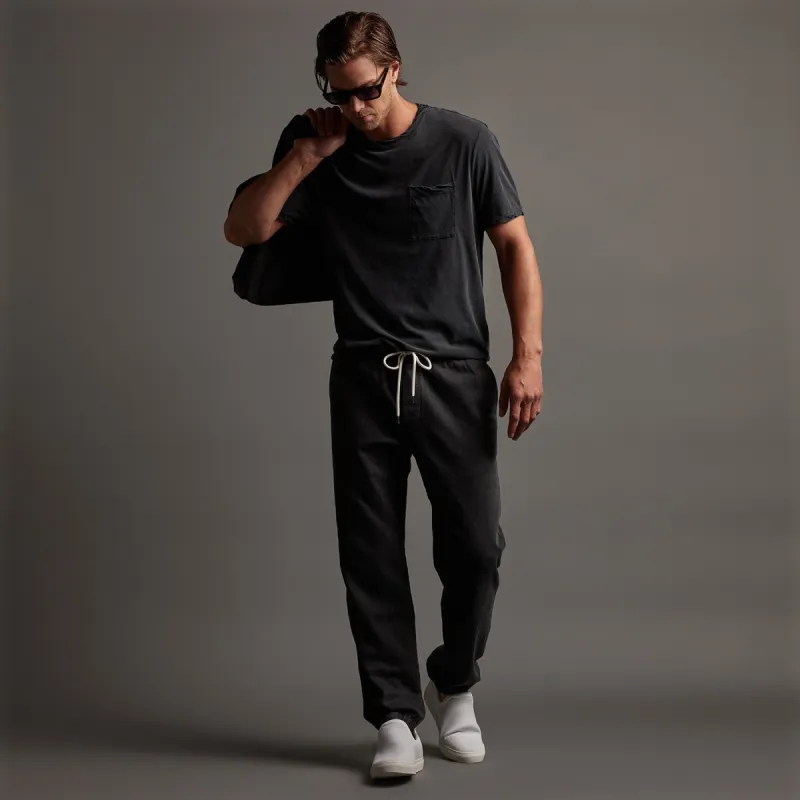 Slub Cotton Easy Pant - Magma Pigment sold by James Perse