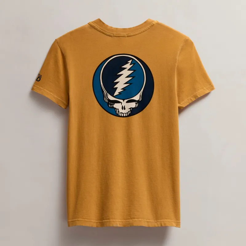 Women's Grateful Dead Short Sleeve - Comet Pigment/Navy sold by James Perse