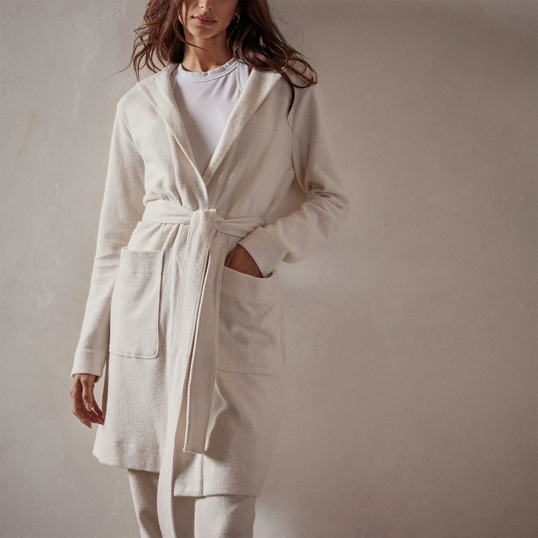 Women's Robe and Loafer Lounge Gift Set - Oyster sold by James Perse product image thumbnail 2