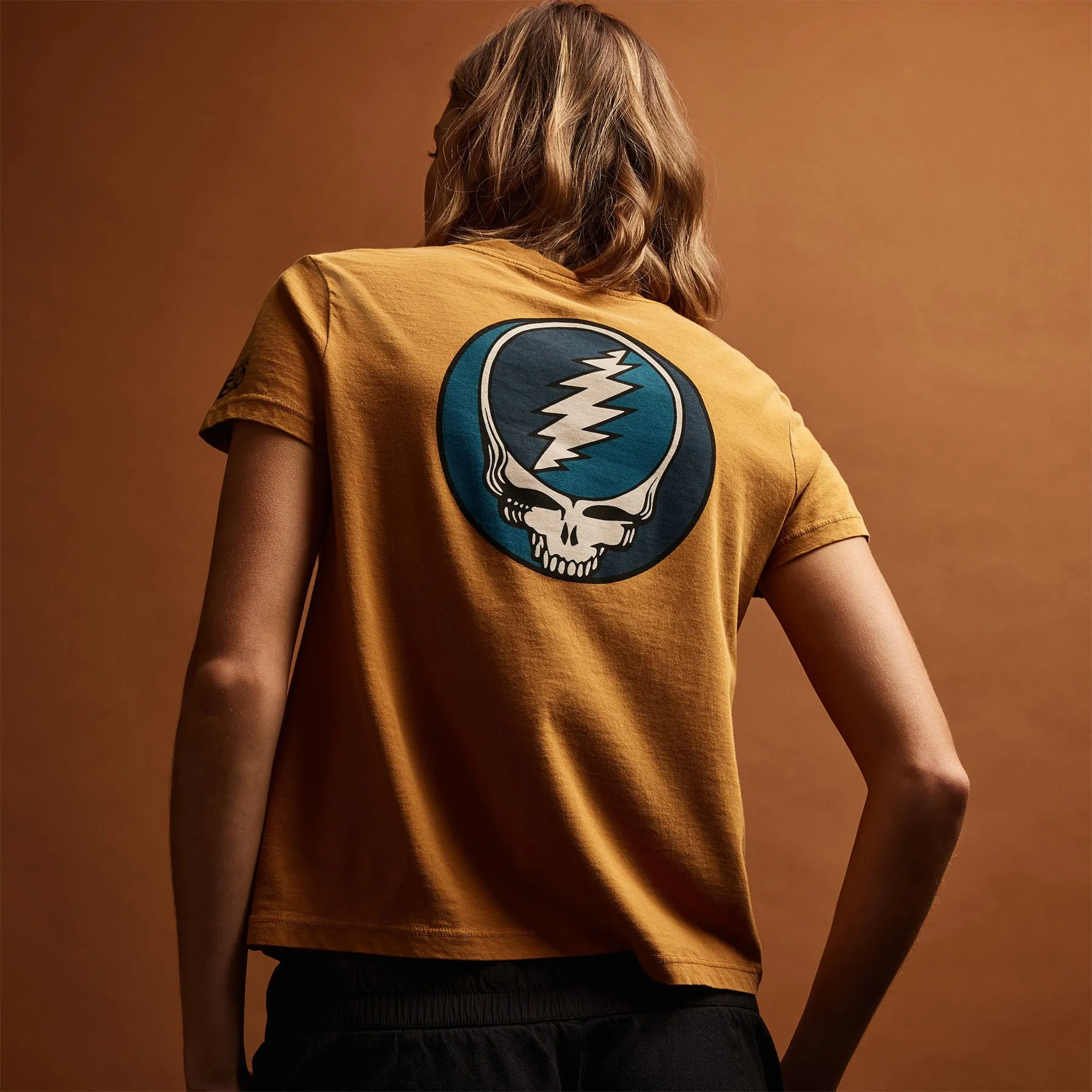 Women's Grateful Dead Short Sleeve Tee Set - Black/Comet/White sold by James Perse product image thumbnail 2