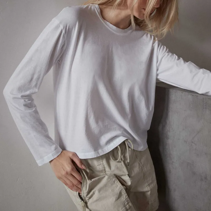 Vintage Boxy Tee - White sold by James Perse