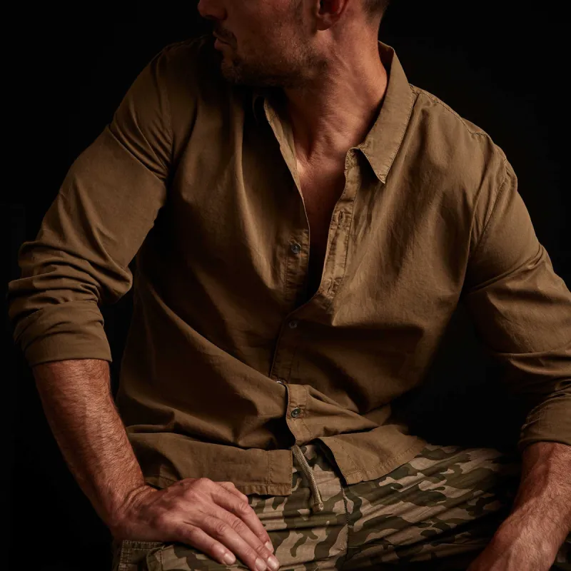 Standard Shirt - Burdock Pigment sold by James Perse