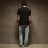 Slub Jersey Short Sleeve Crew - Black sold by James Perse