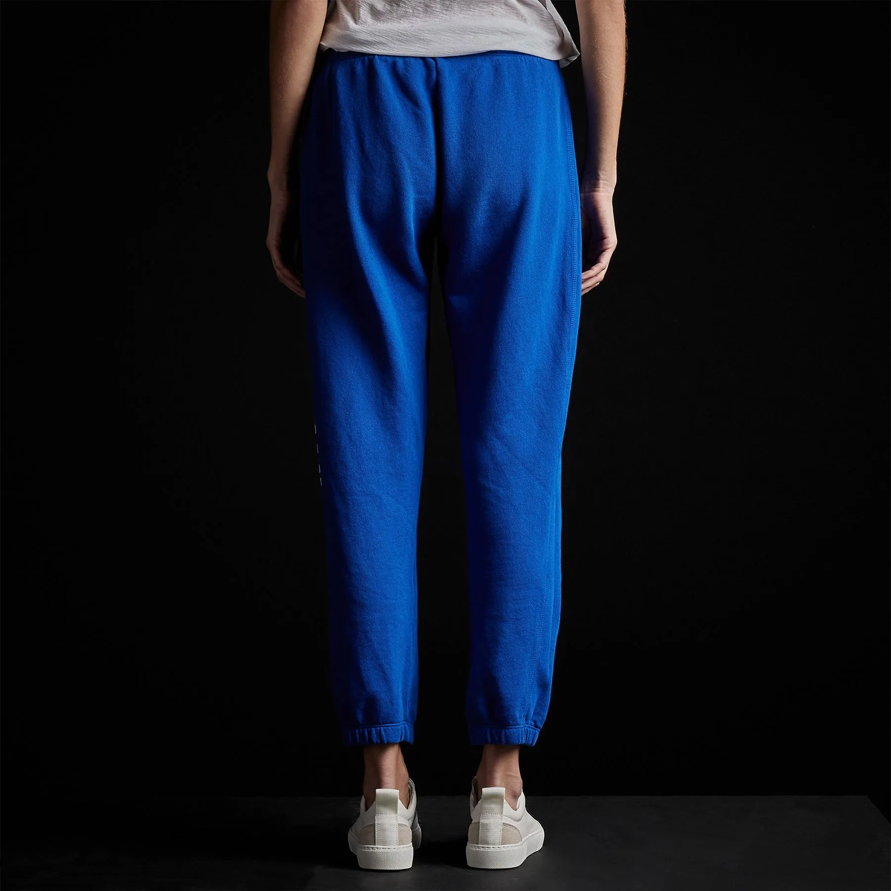 French Terry Sweatpant - Royal Blue/White sold by James Perse product image thumbnail 5