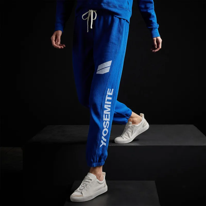 French Terry Sweatpant - Royal Blue/White sold by James Perse