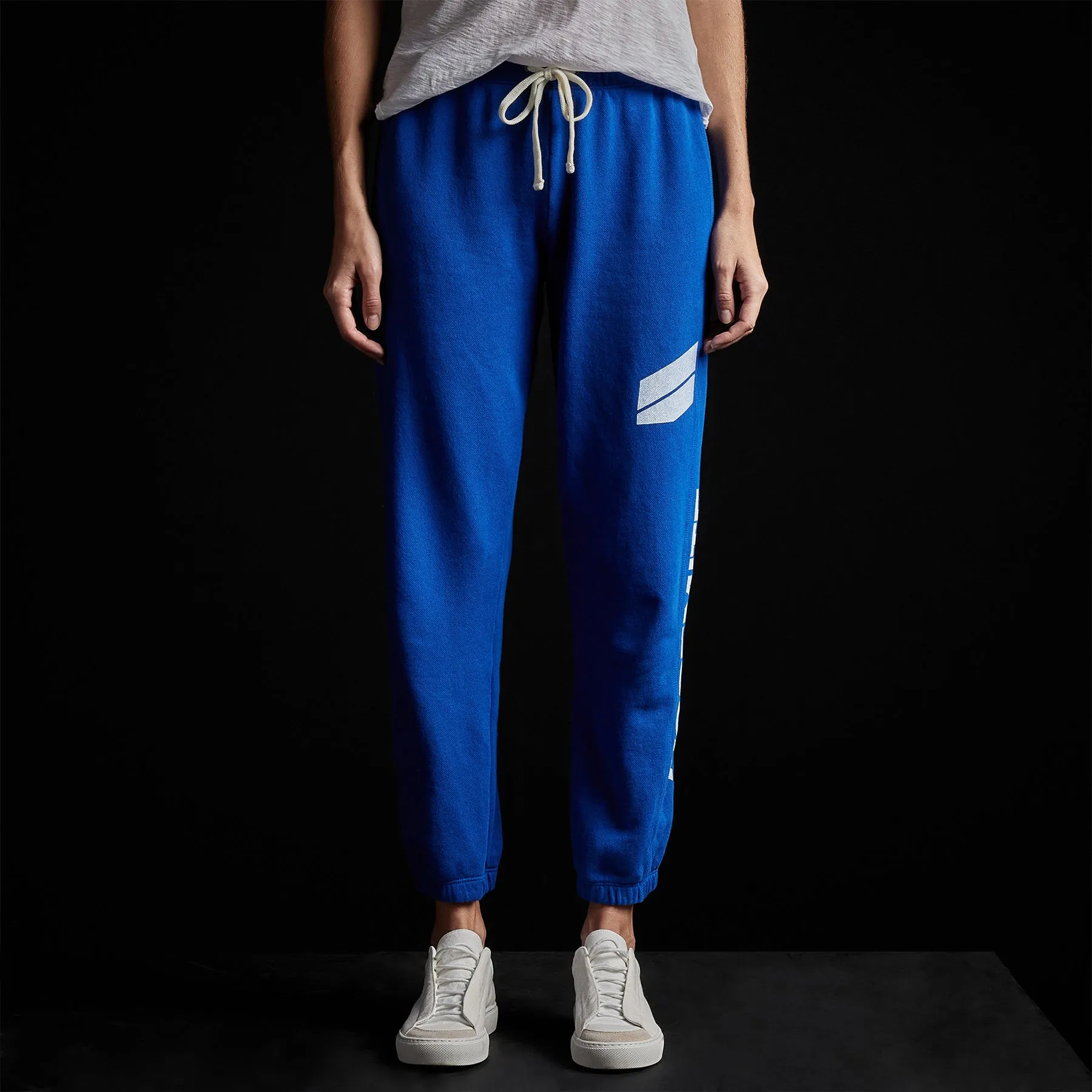 French Terry Sweatpant - Royal Blue/White sold by James Perse product image thumbnail 4