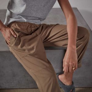 Lightweight Drape Utility Pant - Acorn sold by James Perse