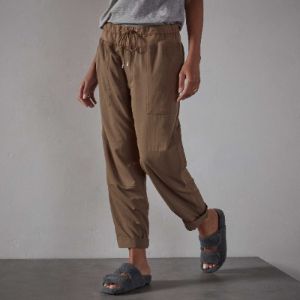 Lightweight Drape Utility Pant - Acorn sold by James Perse
