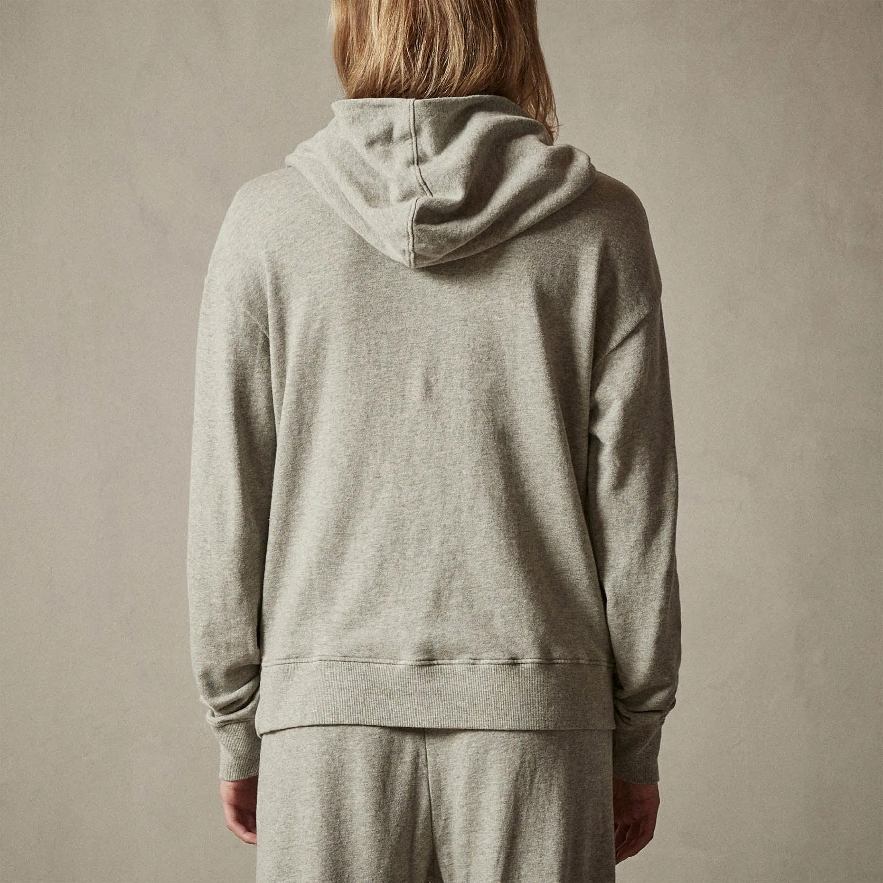 Pullover Hoodie Heather Grey - Heather Grey sold by James Perse product image thumbnail 2