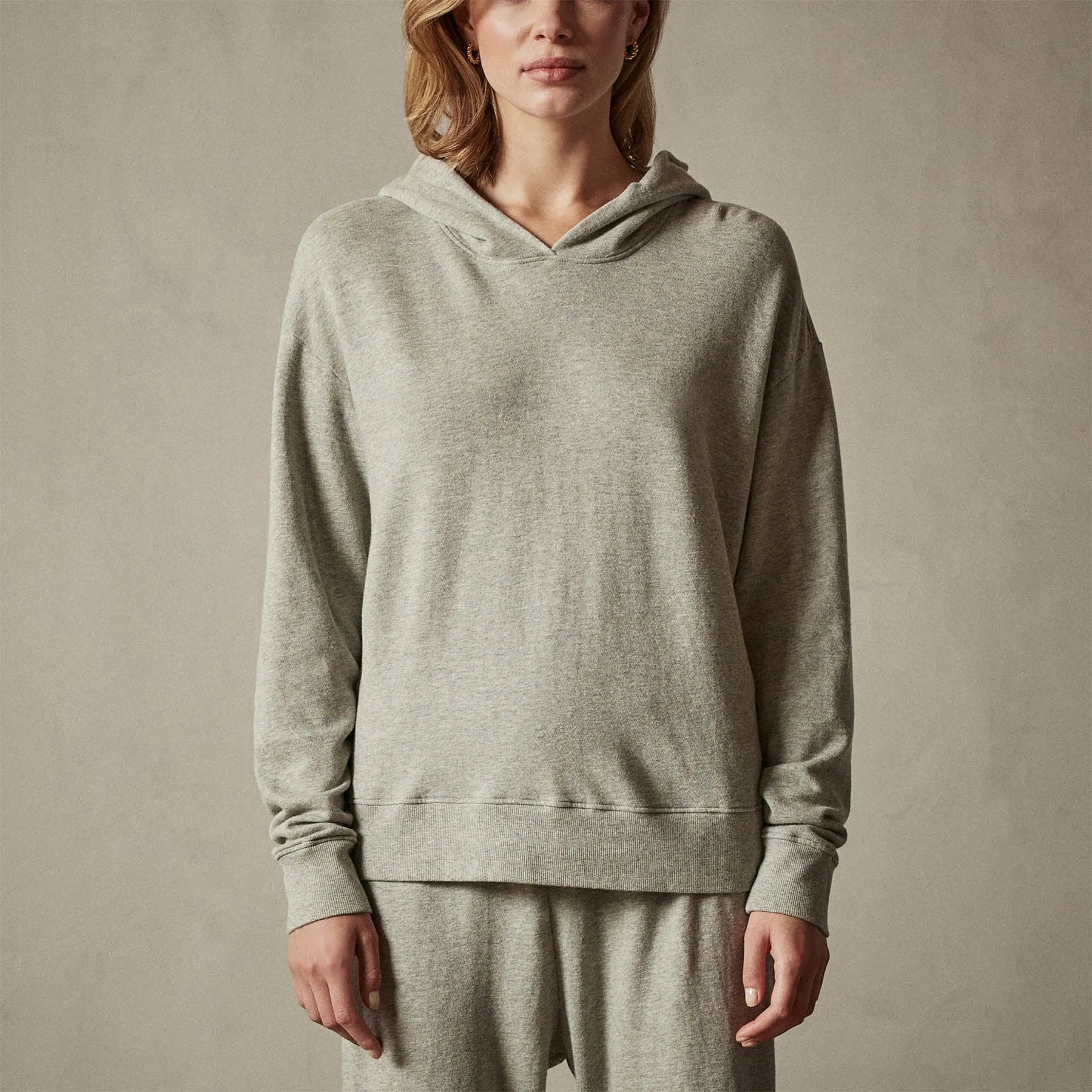 Pullover Hoodie Heather Grey - Heather Grey sold by James Perse