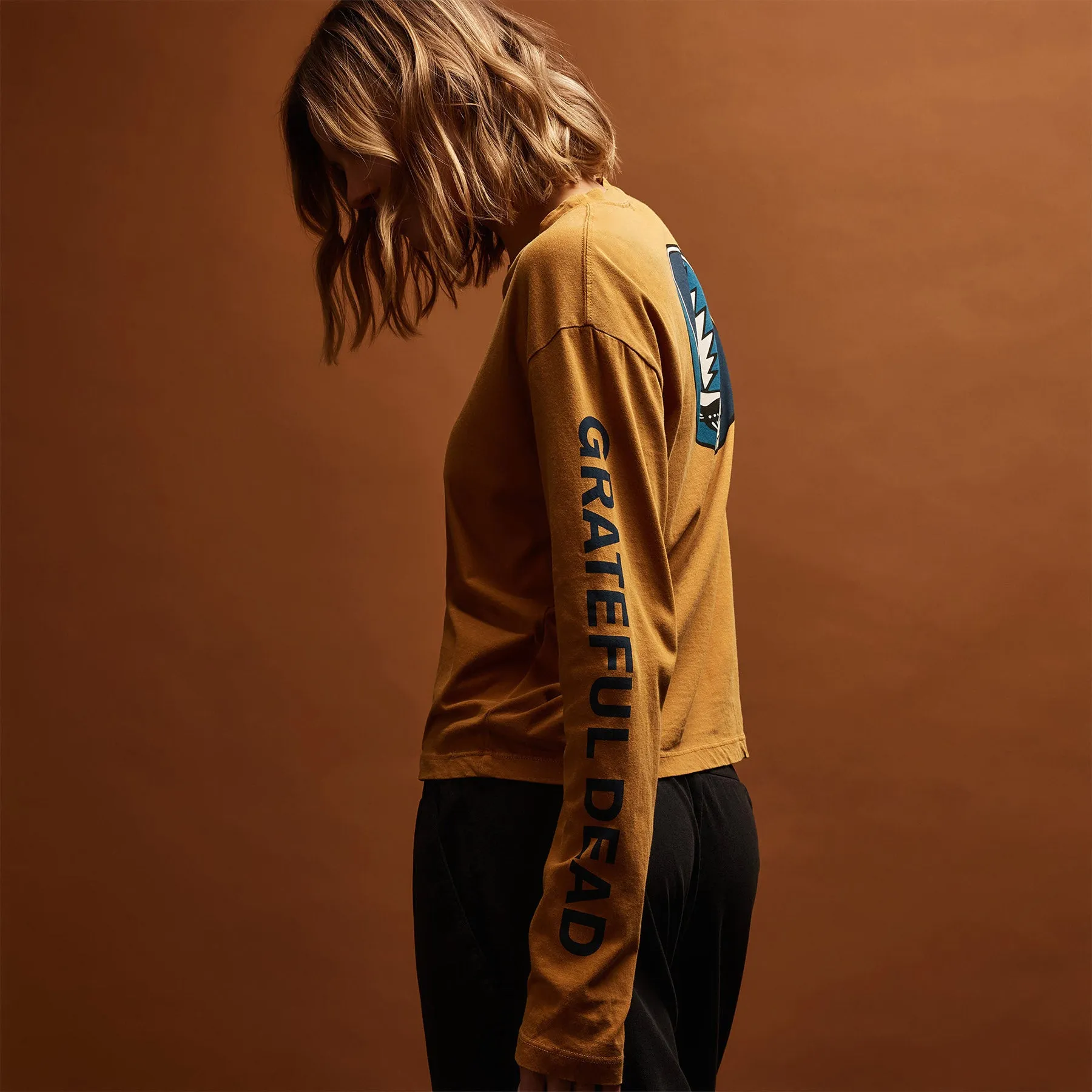 Grateful Dead Long Sleeve - Comet Pigment/Navy sold by James Perse product image thumbnail 2