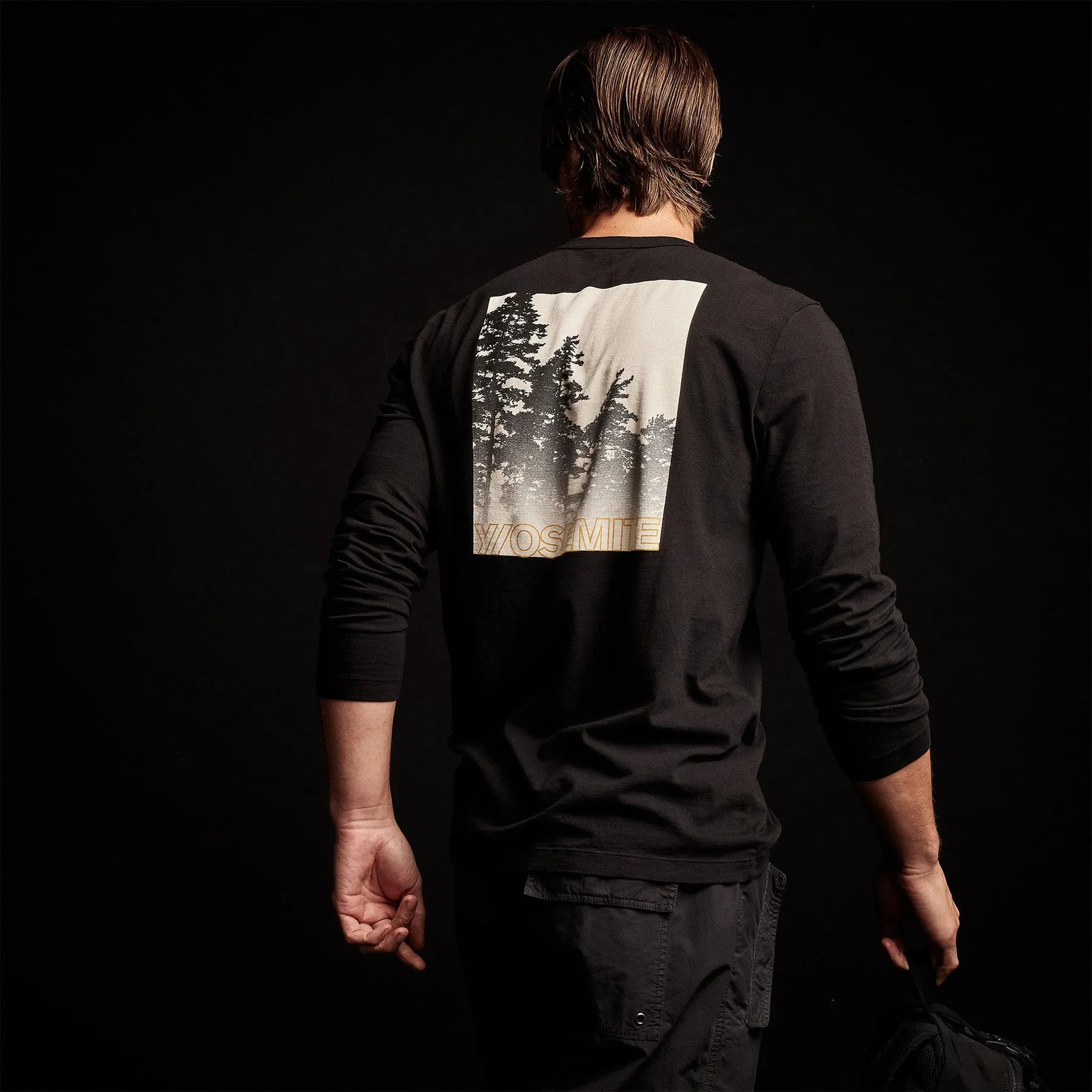 Mountain Terrain Graphic Tee - Black sold by James Perse product image thumbnail 2