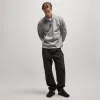 Sherpa Lined Scuba Half Zip - Silver Grey sold by James Perse
