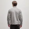 Sherpa Lined Scuba Half Zip - Silver Grey sold by James Perse