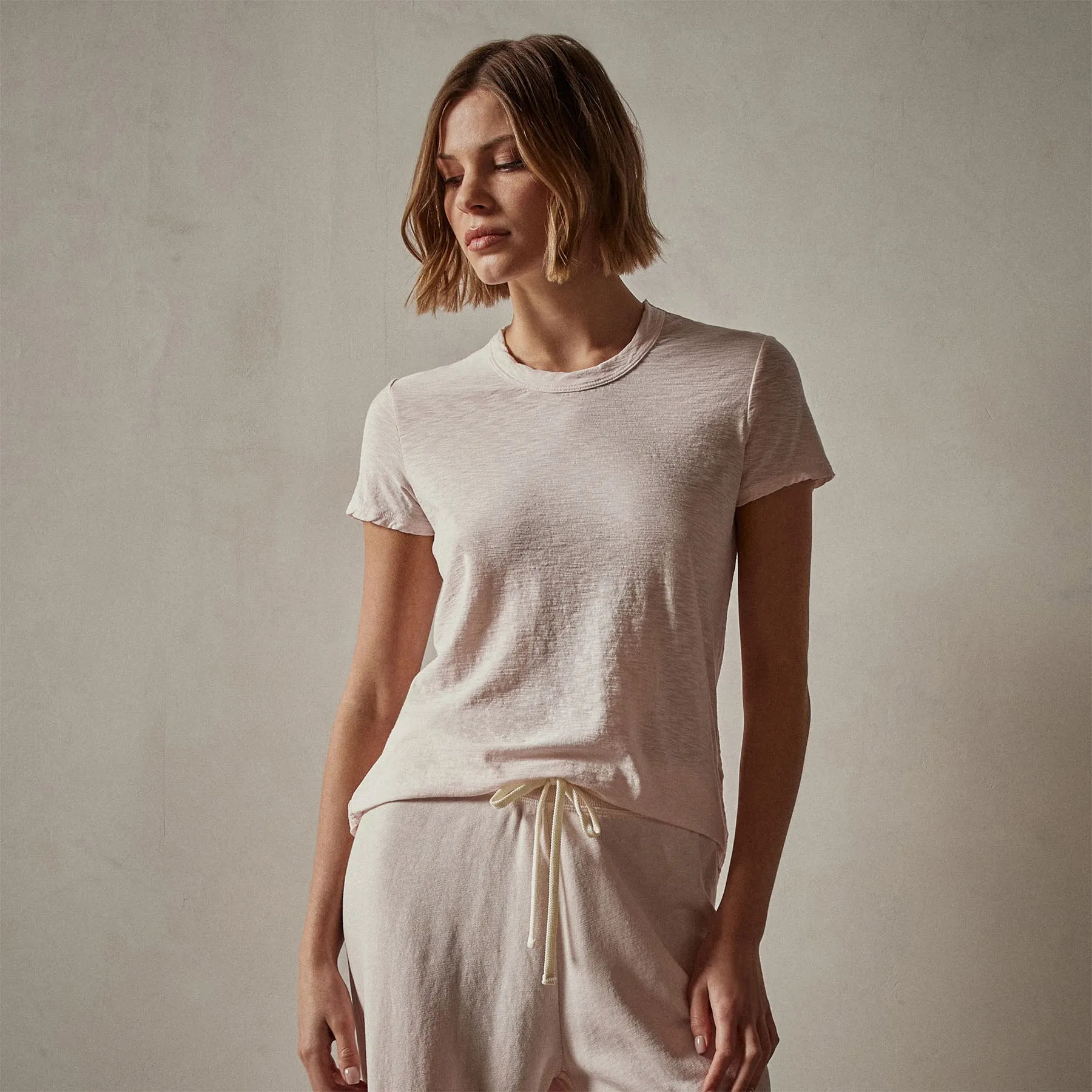 Sheer Slub Crew Neck Tee - Zephyr sold by James Perse