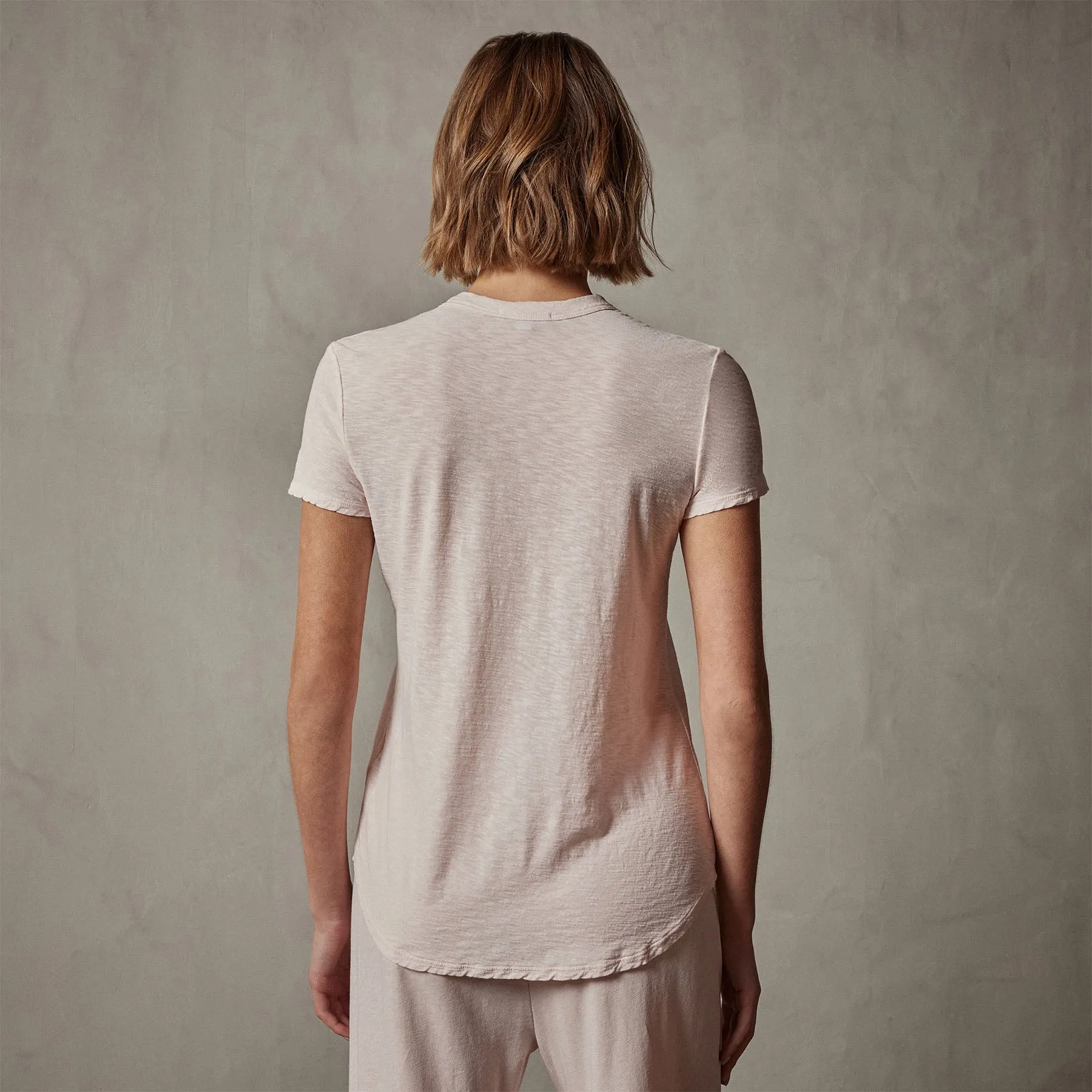 Sheer Slub Crew Neck Tee - Zephyr sold by James Perse product image thumbnail 4