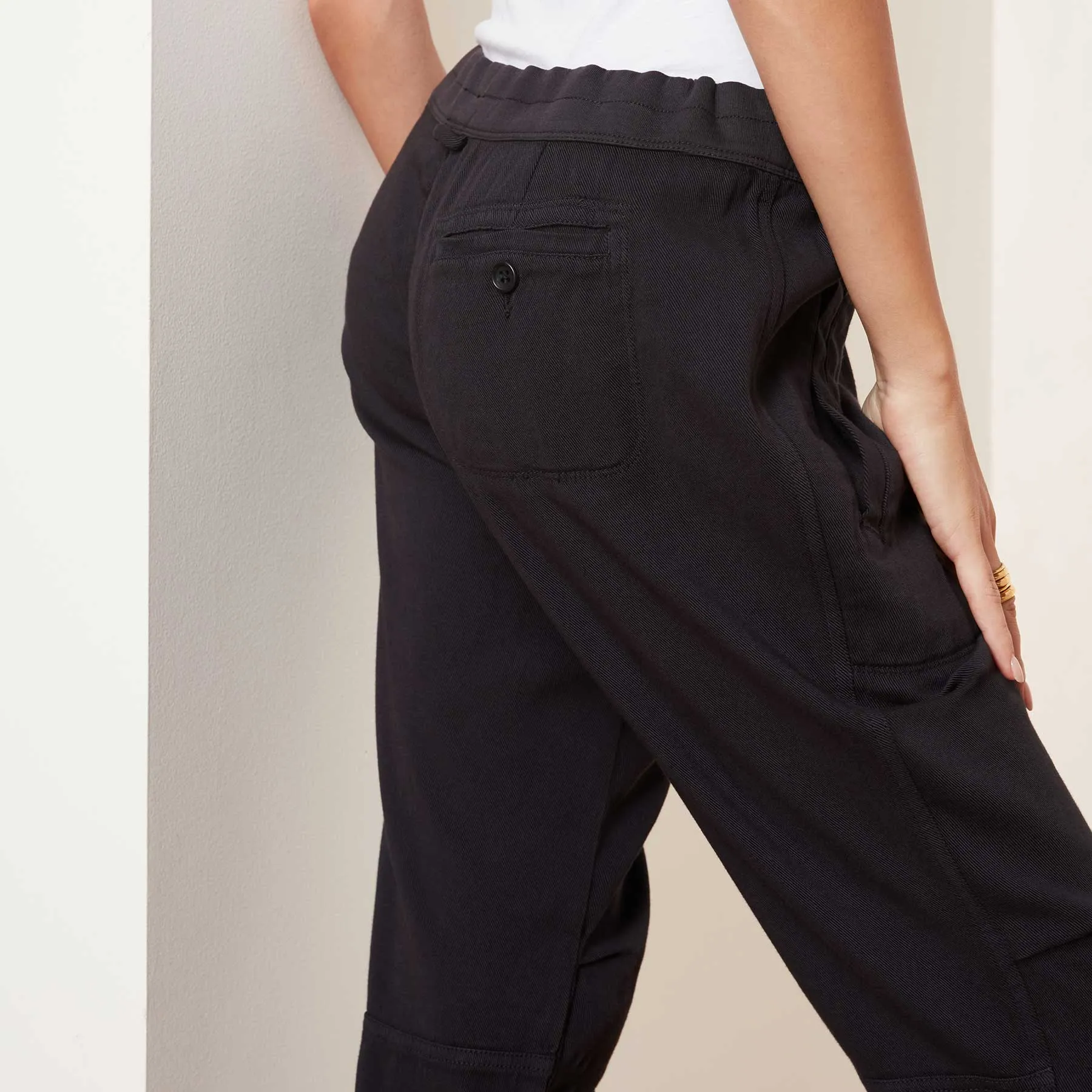 Soft Drape Pant - French Navy sold by James Perse product image thumbnail 4