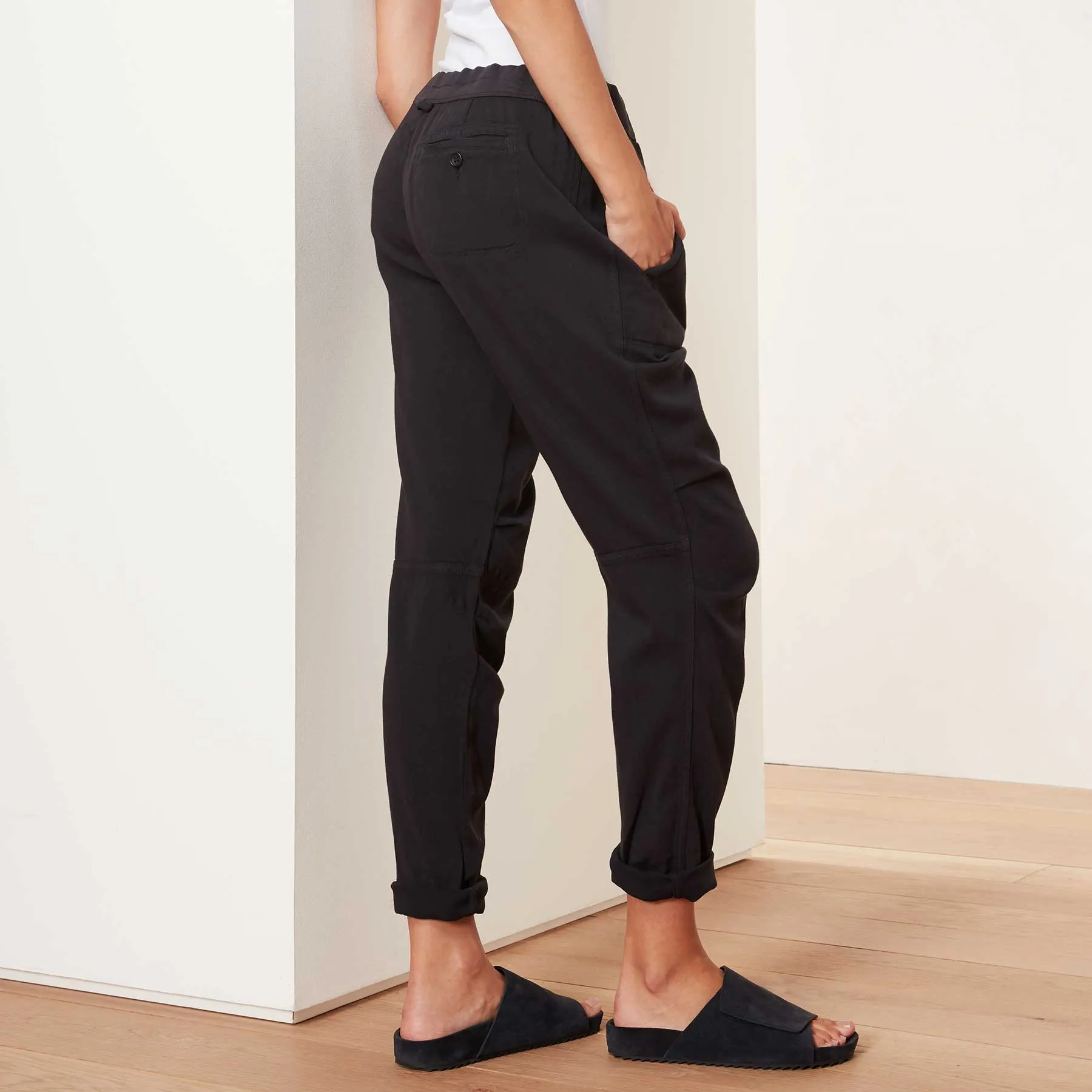 Soft Drape Pant - French Navy sold by James Perse product image thumbnail 3
