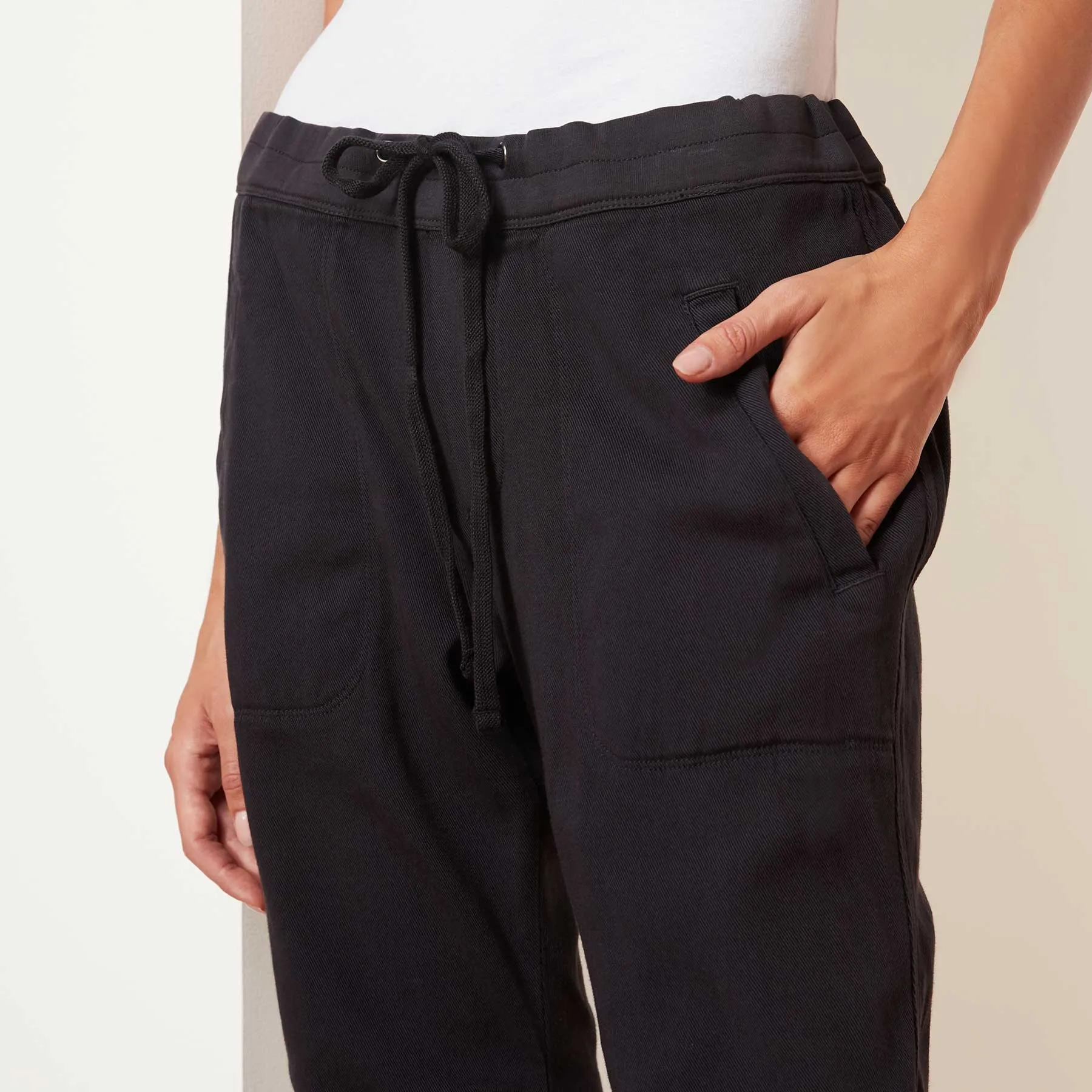 Soft Drape Pant - French Navy sold by James Perse product image thumbnail 5