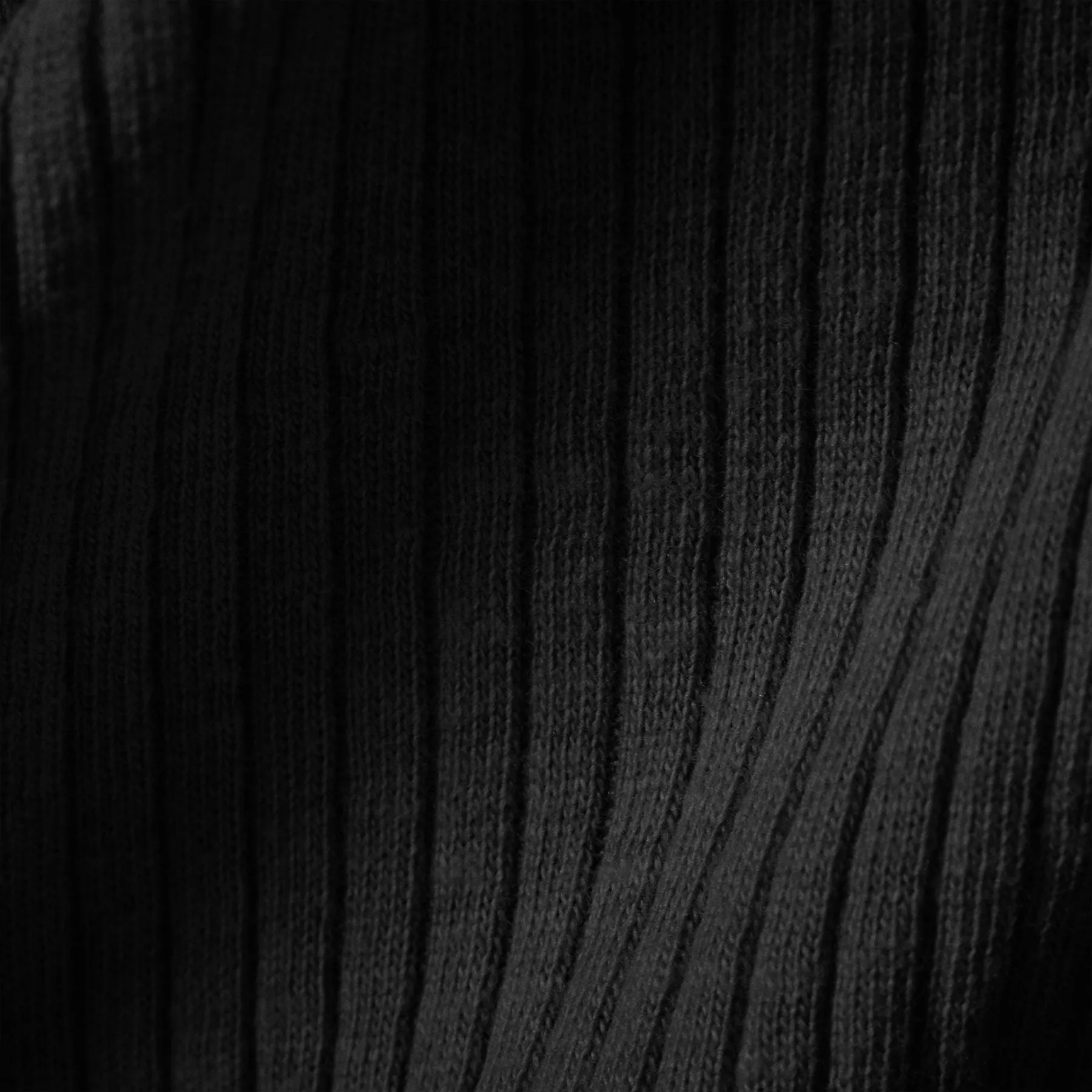 Cotton Cashmere Rib Cardigan - Black sold by James Perse product image thumbnail 5