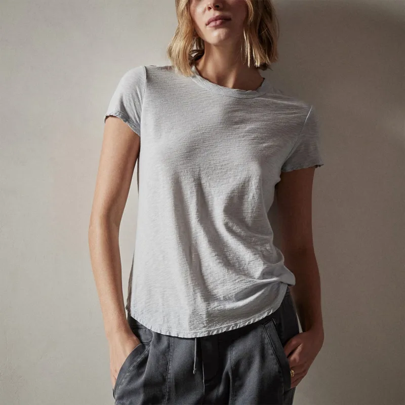 Sheer Slub Crew Neck Tee - Baby Blue sold by James Perse
