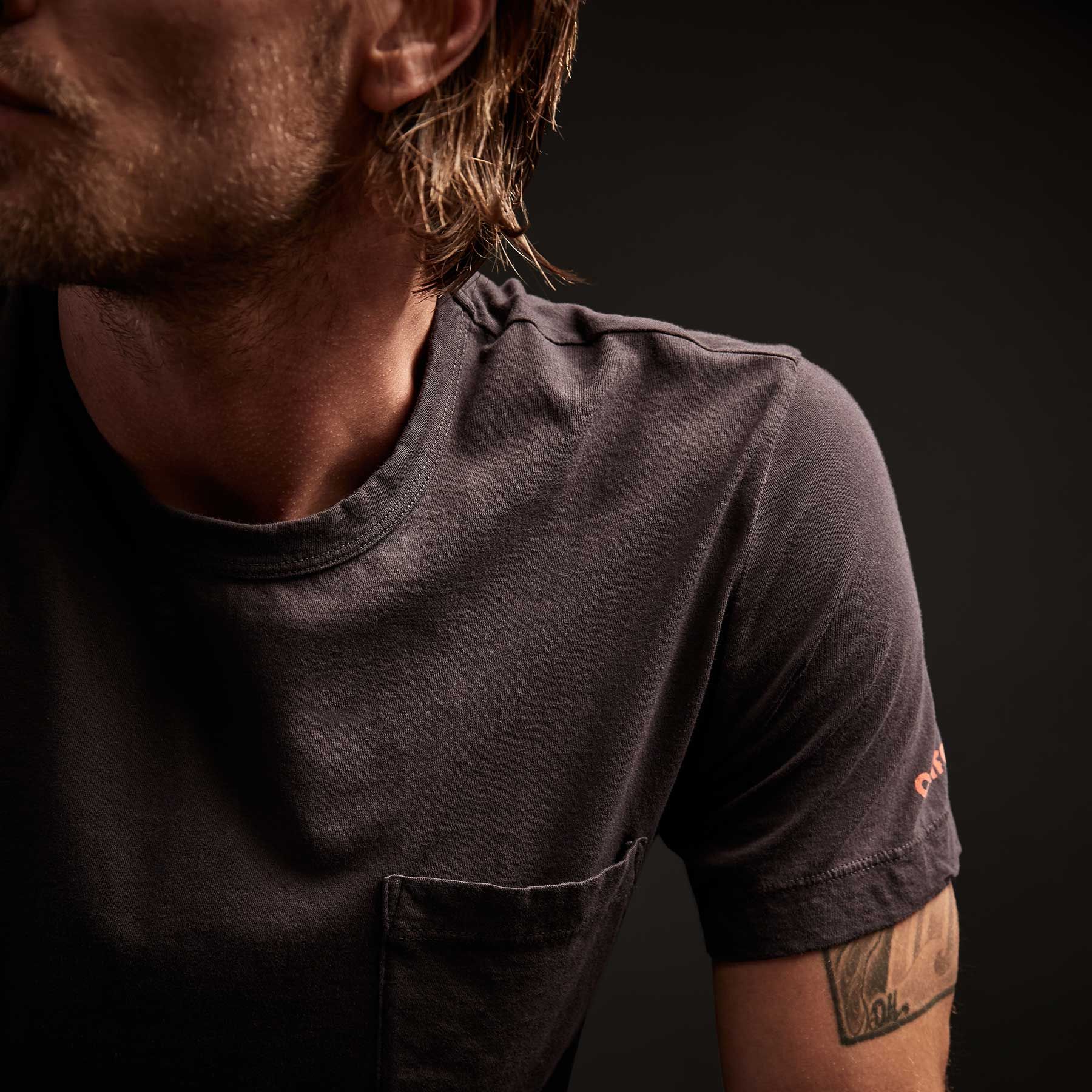 Surf Graphic Pocket Tee - Asphalt sold by James Perse product image thumbnail 4