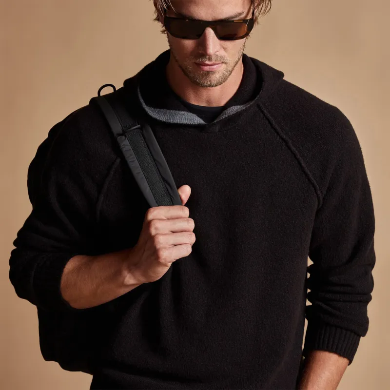 Bayshore Cashmere Hoodie - Black sold by James Perse