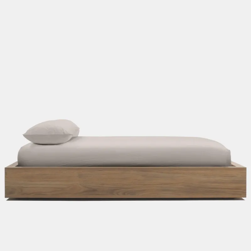 Brushed Jersey Fitted Sheet - Oyster made by James Perse