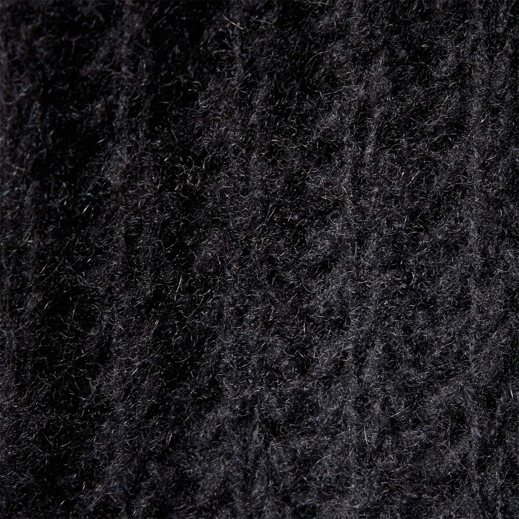 Textured Cashmere Knit Cardigan - Black sold by James Perse product image thumbnail 5