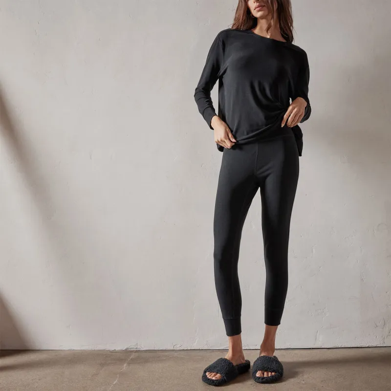 Lounge Legging - Black sold by James Perse