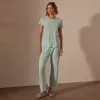Sheer Slub Crew Neck Tee - Taffy sold by James Perse
