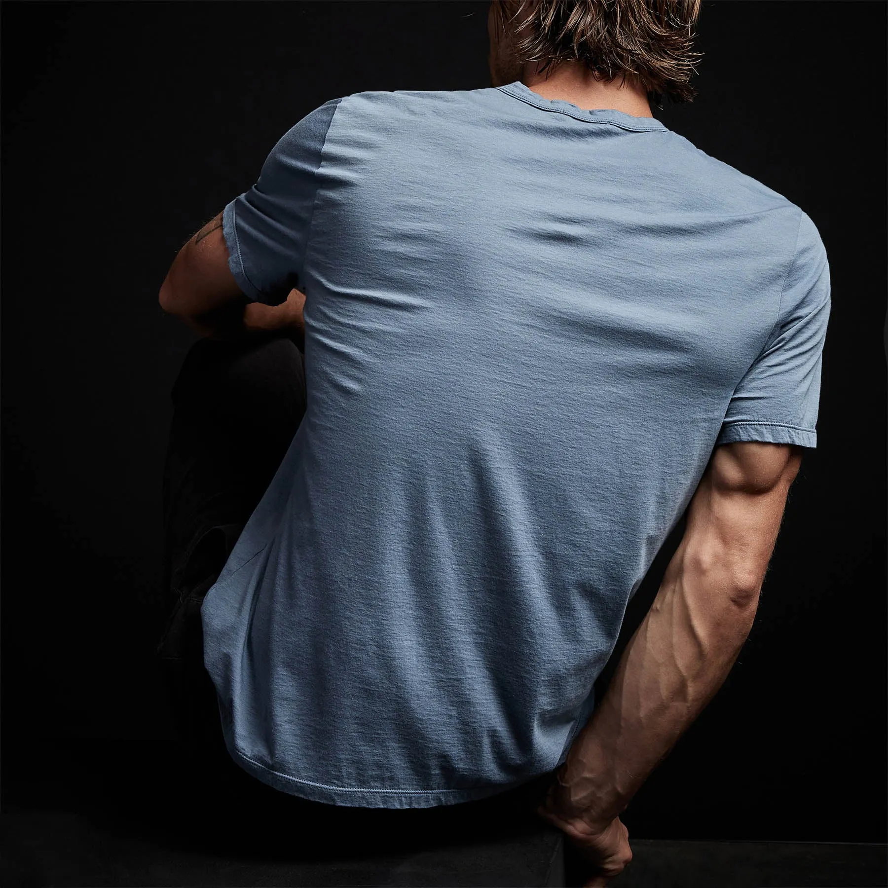 Luxe Lotus Jersey Tee - Globe sold by James Perse product image thumbnail 4