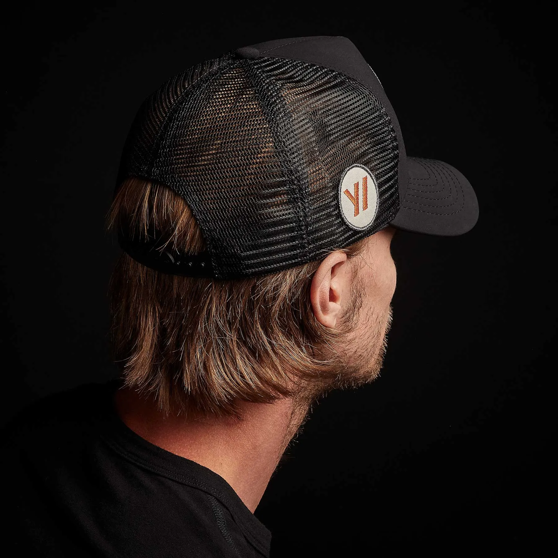 Bear Patch Trucker Hat - Black sold by James Perse product image thumbnail 3