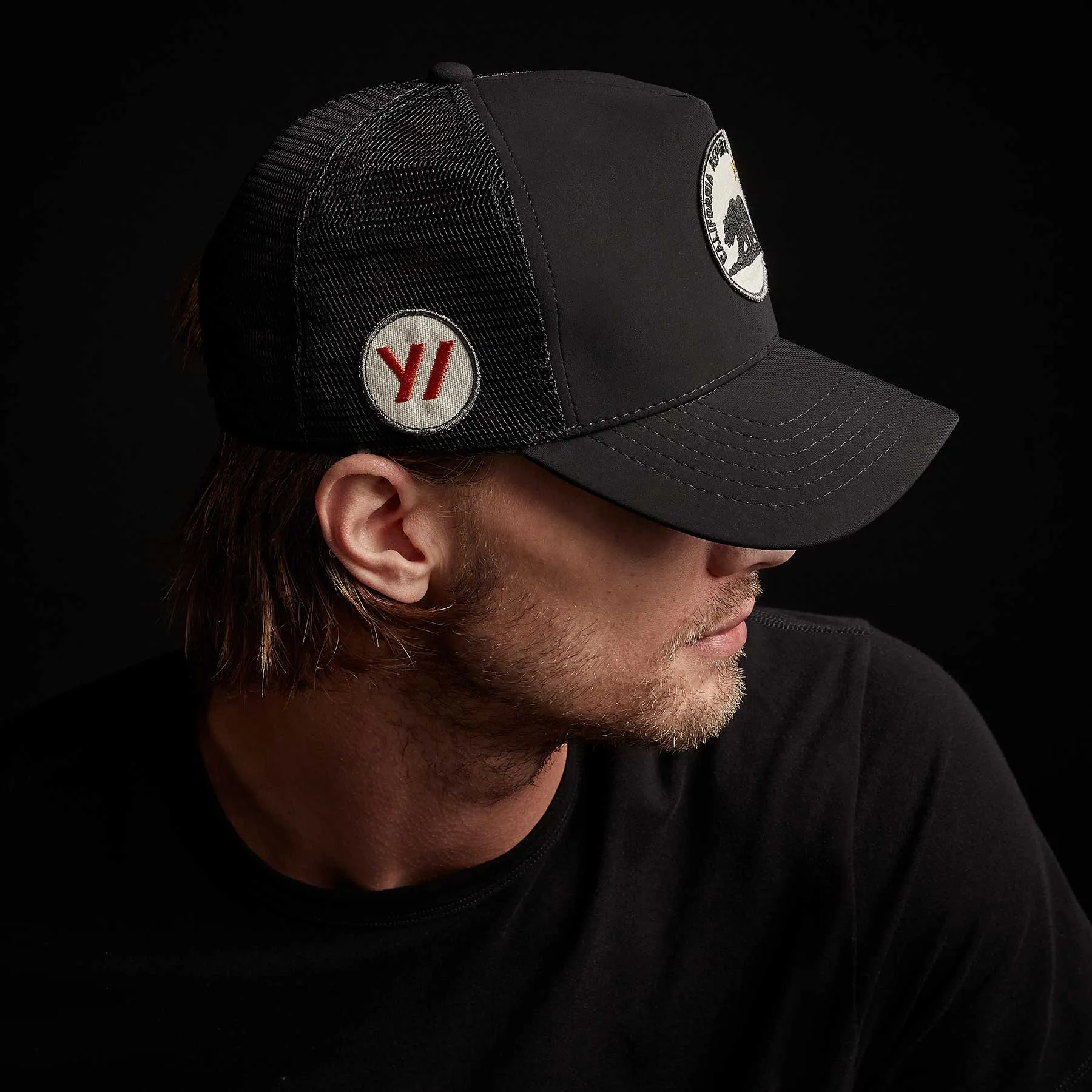 Bear Patch Trucker Hat - Black sold by James Perse product image thumbnail 2