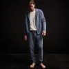 Recycled Cashmere Track Pant - Denim sold by James Perse