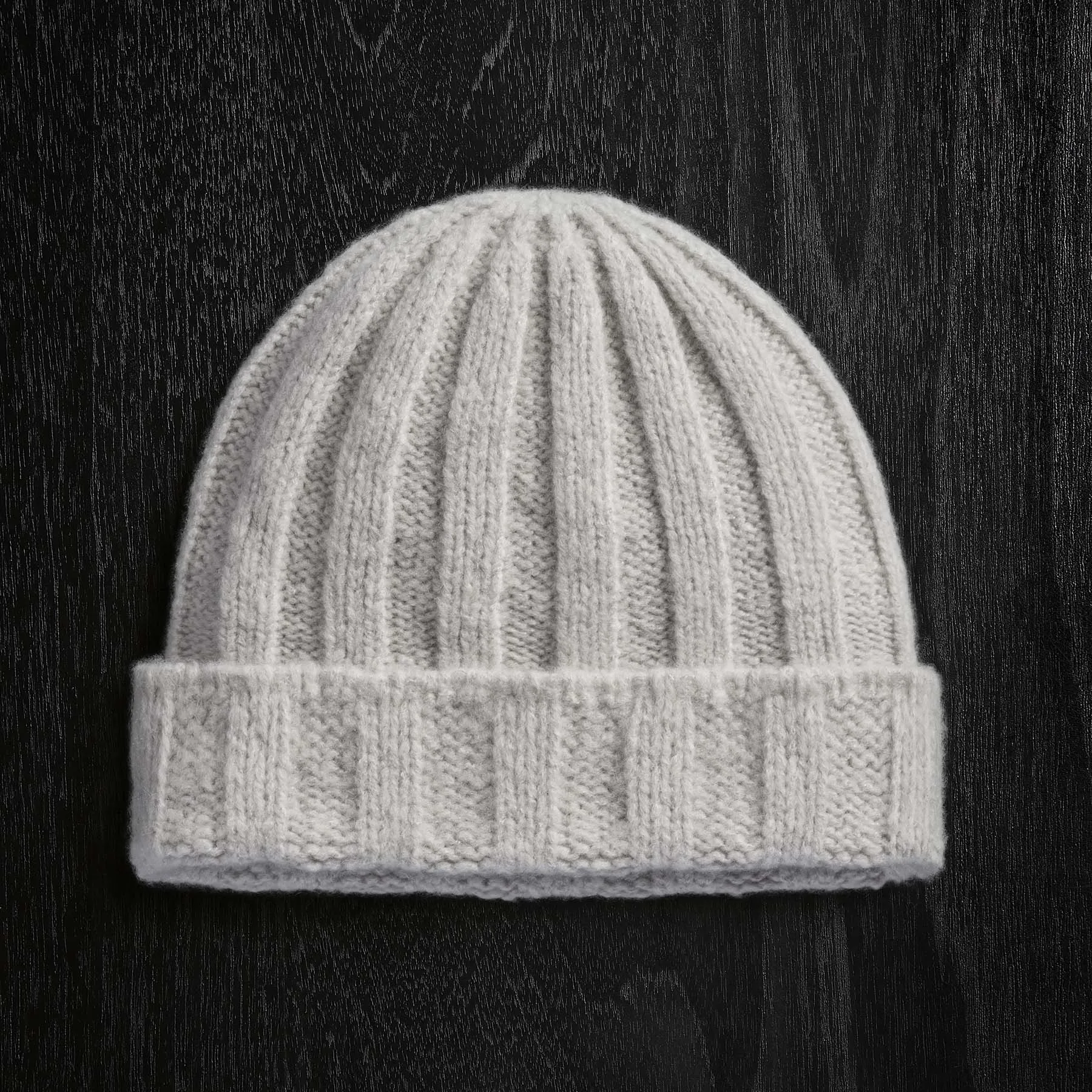 Textured Cashmere Beanie - Mist sold by James Perse