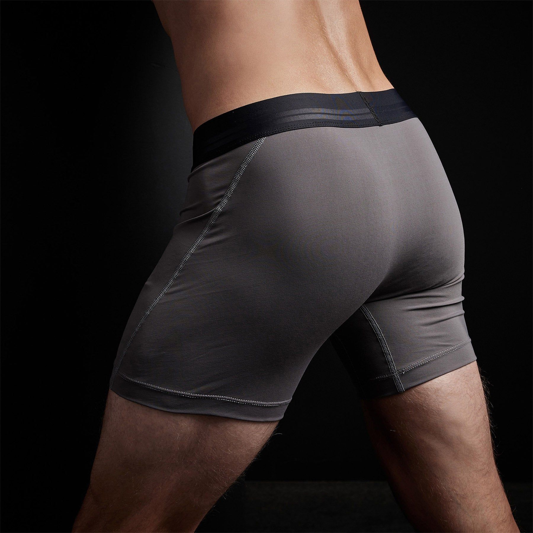 Y/OSEMITE Cool Touch Sport Boxer Short - Raccoon Grey sold by James Perse product image thumbnail 2