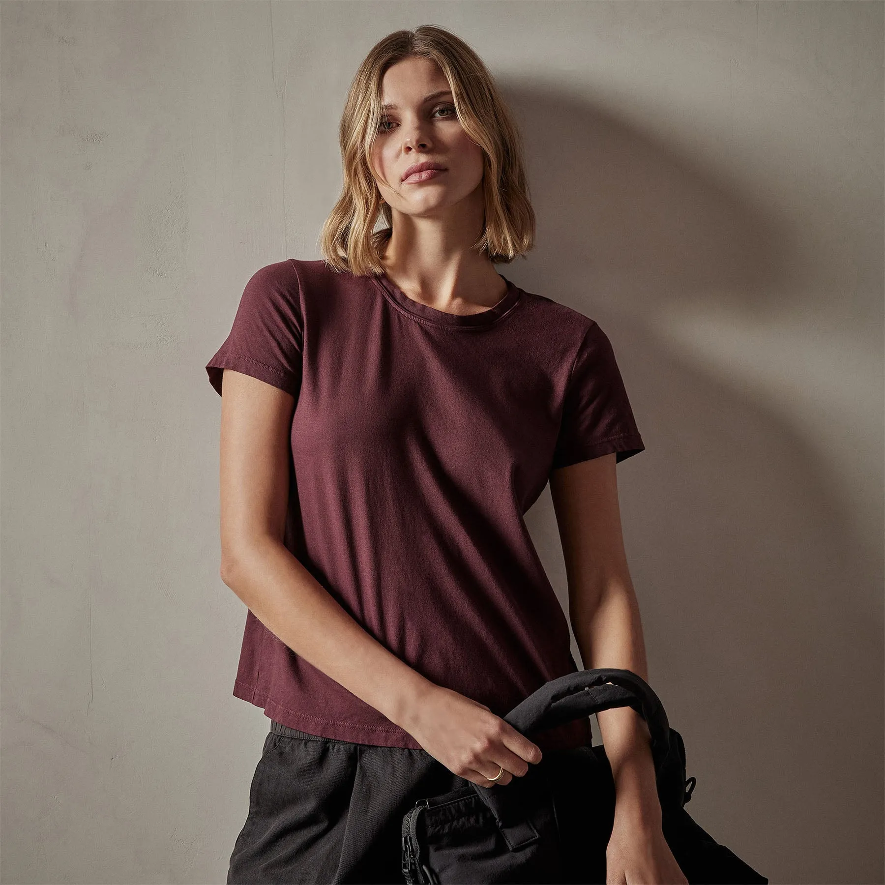 Women's Classic T Shirt Gift Set - Blk,Wht,Brzp,Crdv sold by James Perse product image thumbnail 5