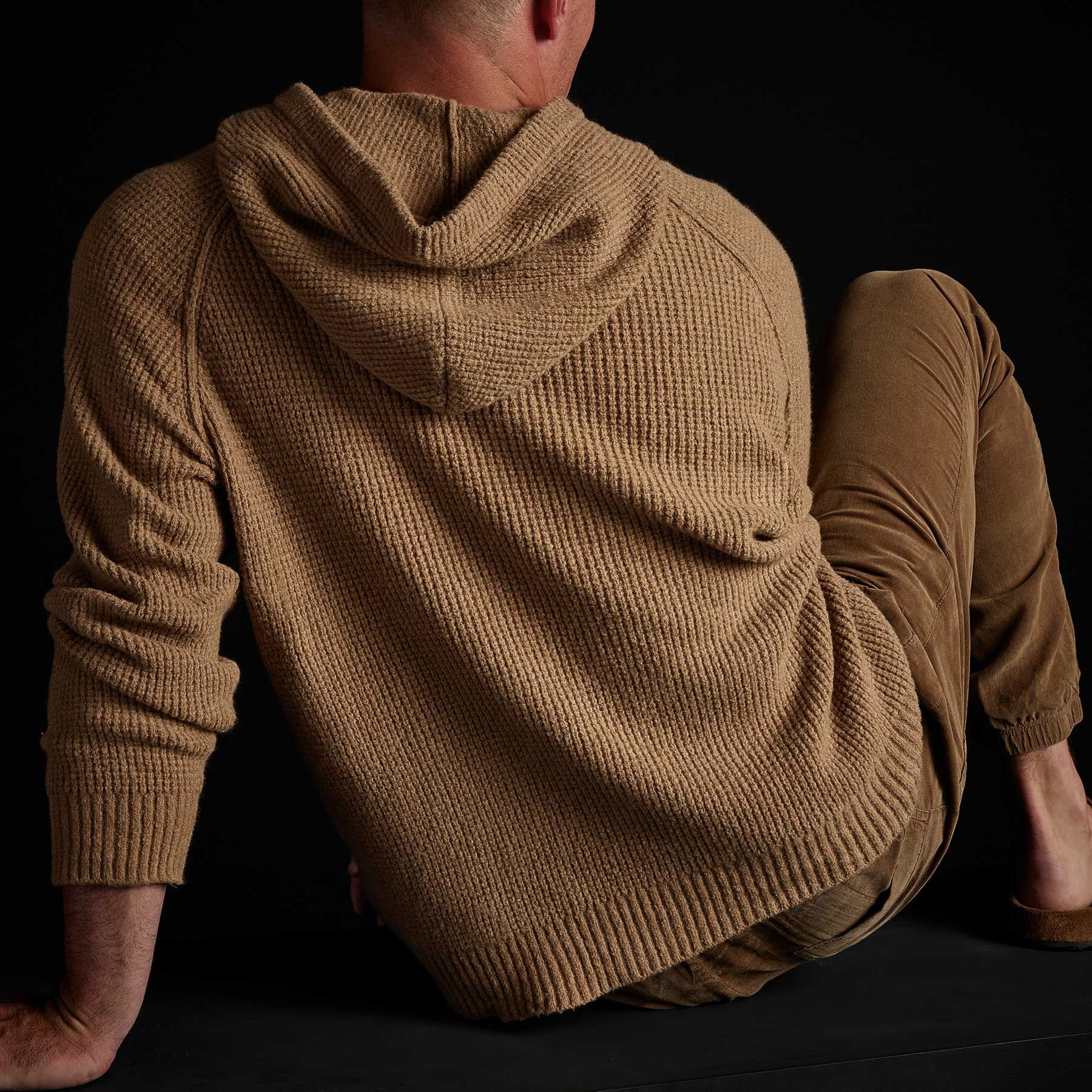 Cotton Wool Hooded - Acorn sold by James Perse product image thumbnail 3