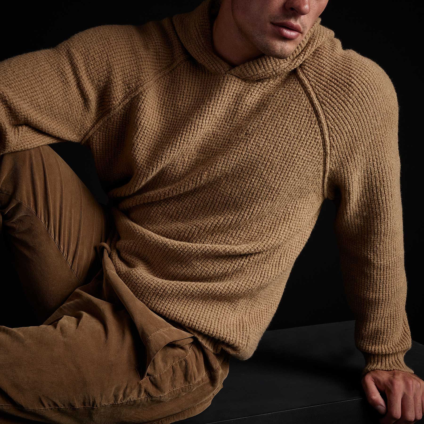 Cotton Wool Hooded - Acorn sold by James Perse product image thumbnail 2