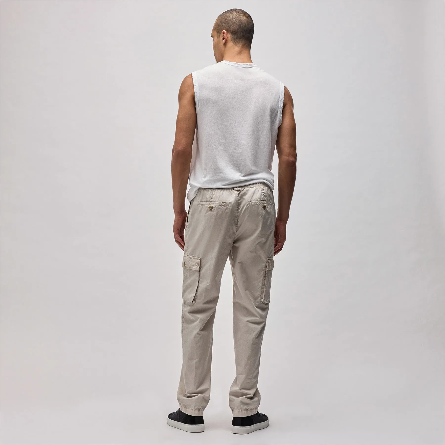 Cotton Poplin Cargo - Salt Pigment sold by James Perse product image thumbnail 4