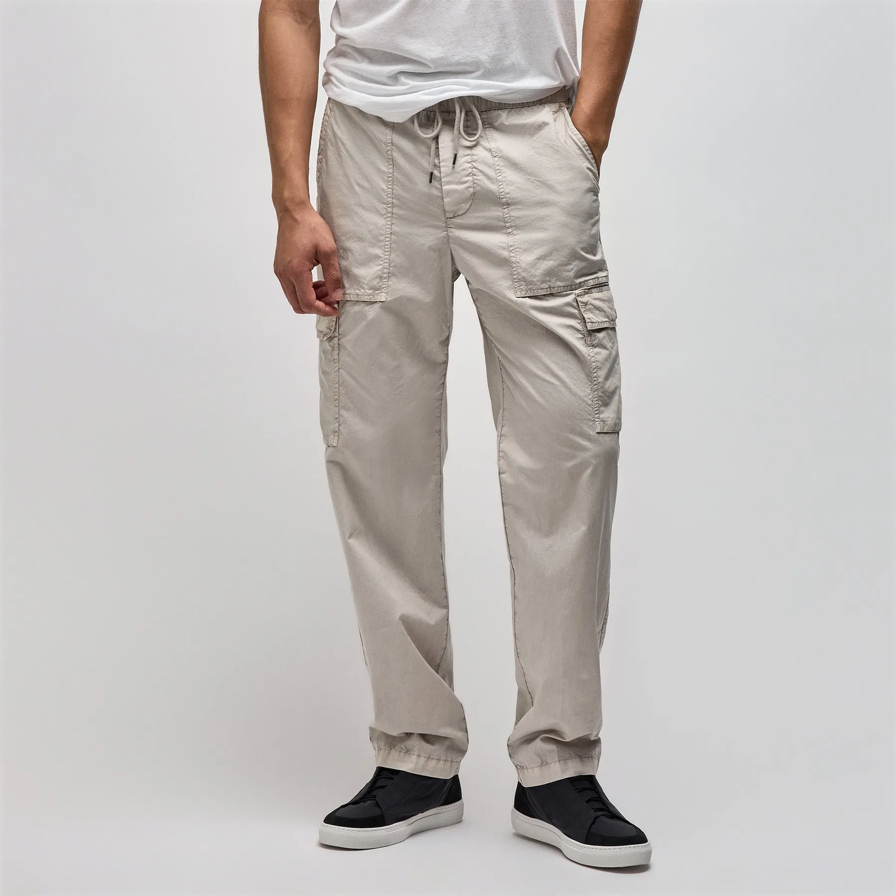 Cotton Poplin Cargo - Salt Pigment sold by James Perse product image thumbnail 2