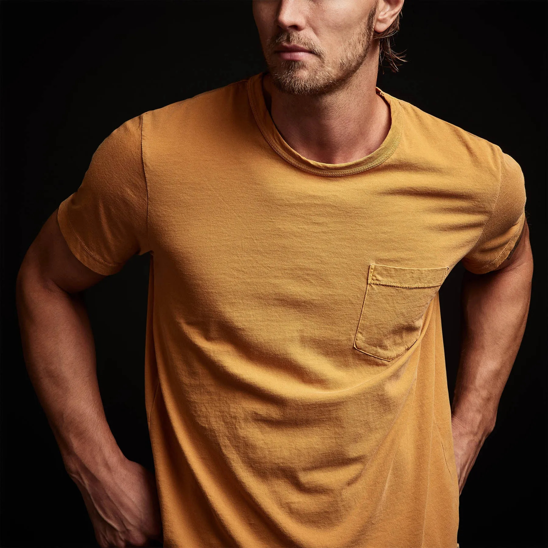 Lightweight Jersey Pocket Tee - Comet Pigment sold by James Perse