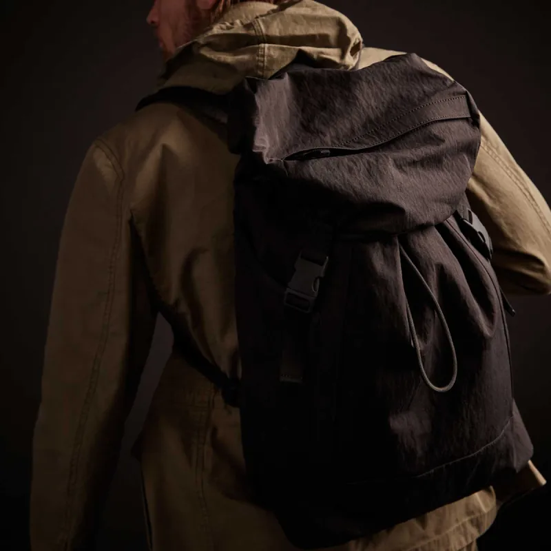 Sequoia Mountain Nylon Backpack - Black sold by James Perse