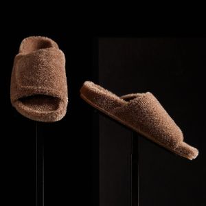 Alpaca Velcro Slide - Chestnut sold by James Perse